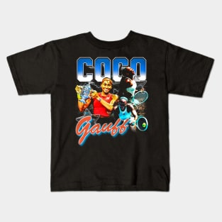 Coco Gauff Tennis Kids T-Shirt